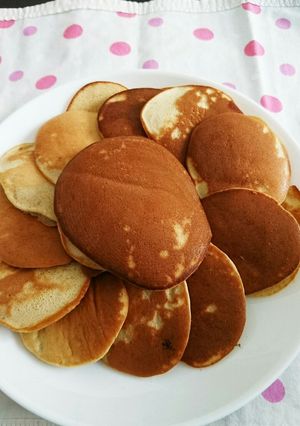 ミルクティー風味のどら焼きの皮-レシピのメイン写真
