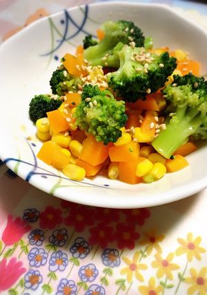 彩り野菜サラダ-レシピのメイン写真