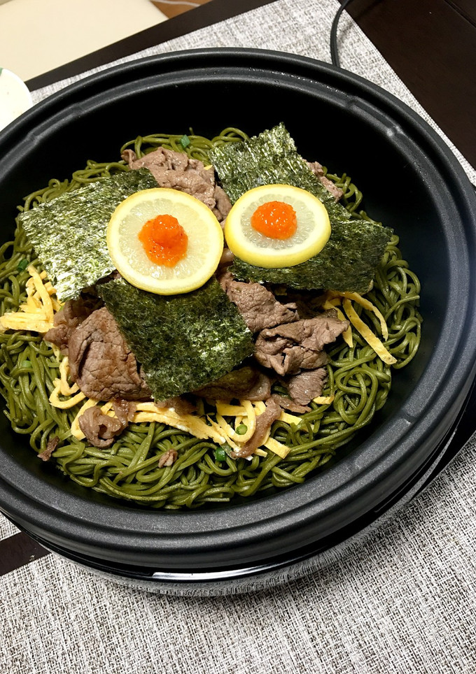 たかせ風 茶そばで瓦そば-レシピのメイン写真