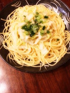 ツナと白菜の柚子胡椒パスタ〜冬パスタ〜-レシピのメイン写真