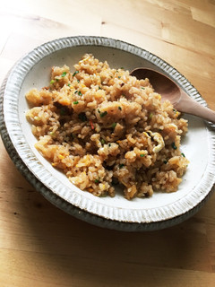 炊き込みご飯をアレンジ!焼き飯ランチ-レシピのメイン写真