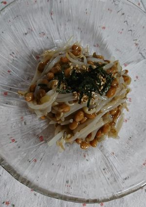 もやしと納豆の和え物-レシピのメイン写真