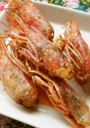 えび頭の唐揚げ♪-レシピのメイン写真
