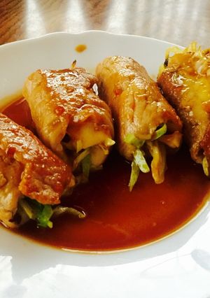 豚ロースのチーズキャベツ巻き-レシピのメイン写真