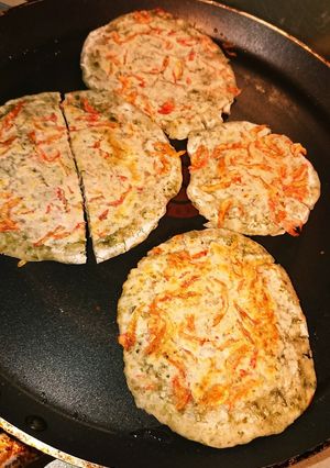 海老満月焼き-レシピのメイン写真