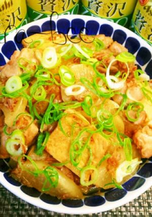 味染み染み♡厚揚げ鶏大根の和風おかか煮-レシピのメイン写真