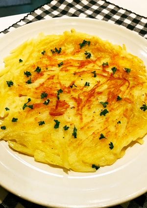 少ない食材で簡単！ジャガイモのガレット-レシピのメイン写真