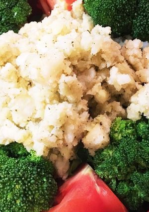 簡単 ジェノベーゼ&たらこ ポテトサラダ-レシピのメイン写真