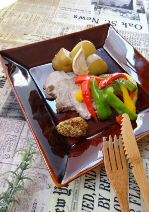 豚肩ロース肉のローストポーク-レシピのメイン写真