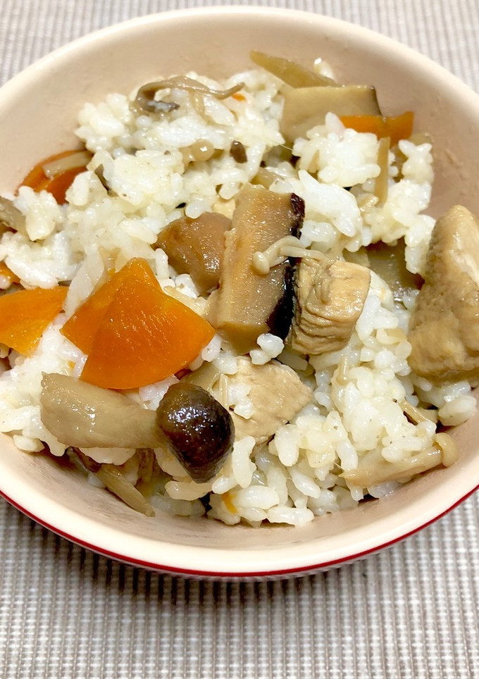 きのこの混ぜご飯-レシピのメイン写真