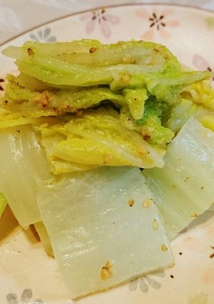 簡単!白菜のごま和え-レシピのメイン写真