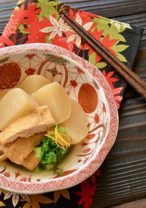 かぶとお揚げの炊いたん-レシピのメイン写真