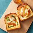 シャウエッセンのチーズフォンデュトースト