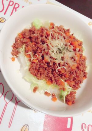 トマト嫌い＊子供も食べれるタコライス-レシピのメイン写真