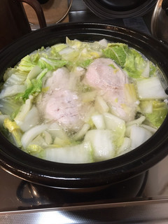 簡単すぎる鶏胸肉と白菜の鍋-レシピのメイン写真