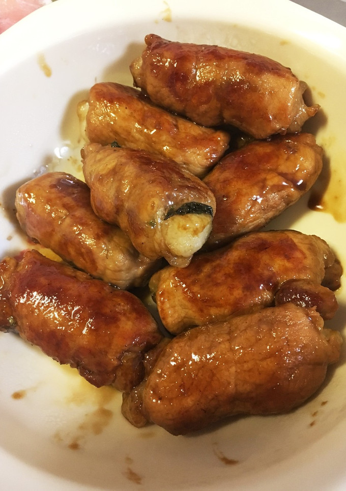 餅とシソの豚肉巻き-レシピのメイン写真