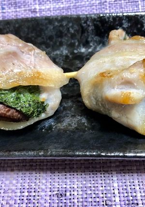 丸ごと椎茸の肉巻き-レシピのメイン写真