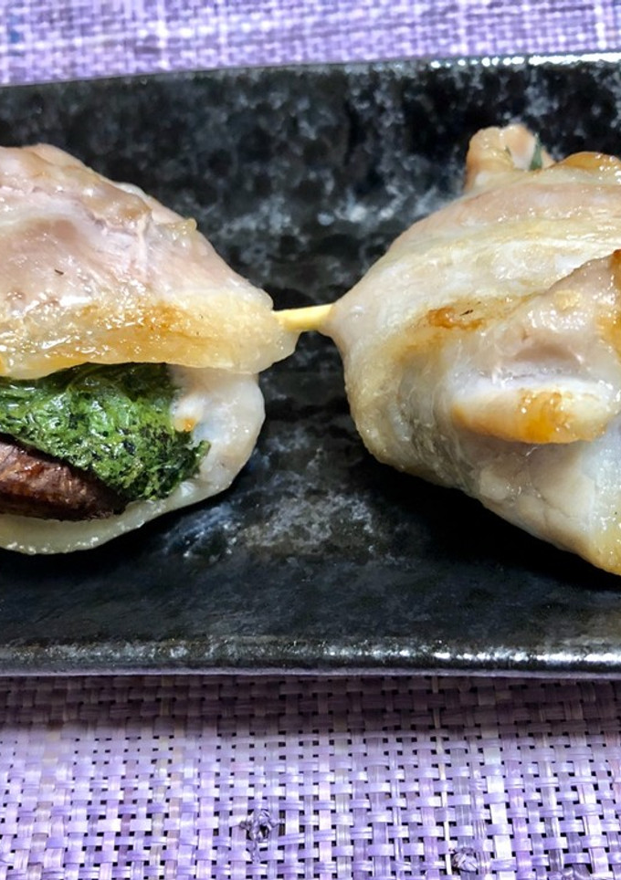 丸ごと椎茸の肉巻き-レシピのメイン写真