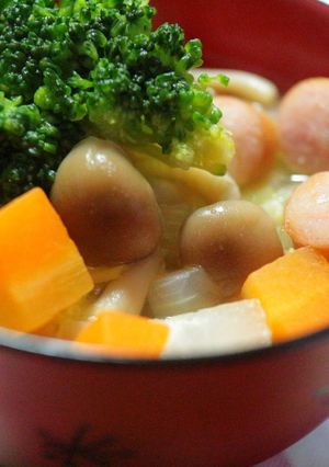 野菜たっぷりコンソメスープ-レシピのメイン写真