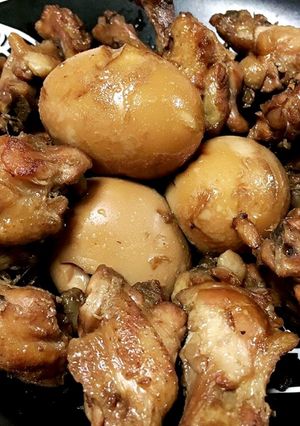 やみつき手羽元の甘辛すっぱ煮-レシピのメイン写真