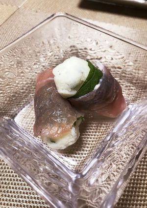 簡単＊生ハムポテト巻き♡-レシピのメイン写真