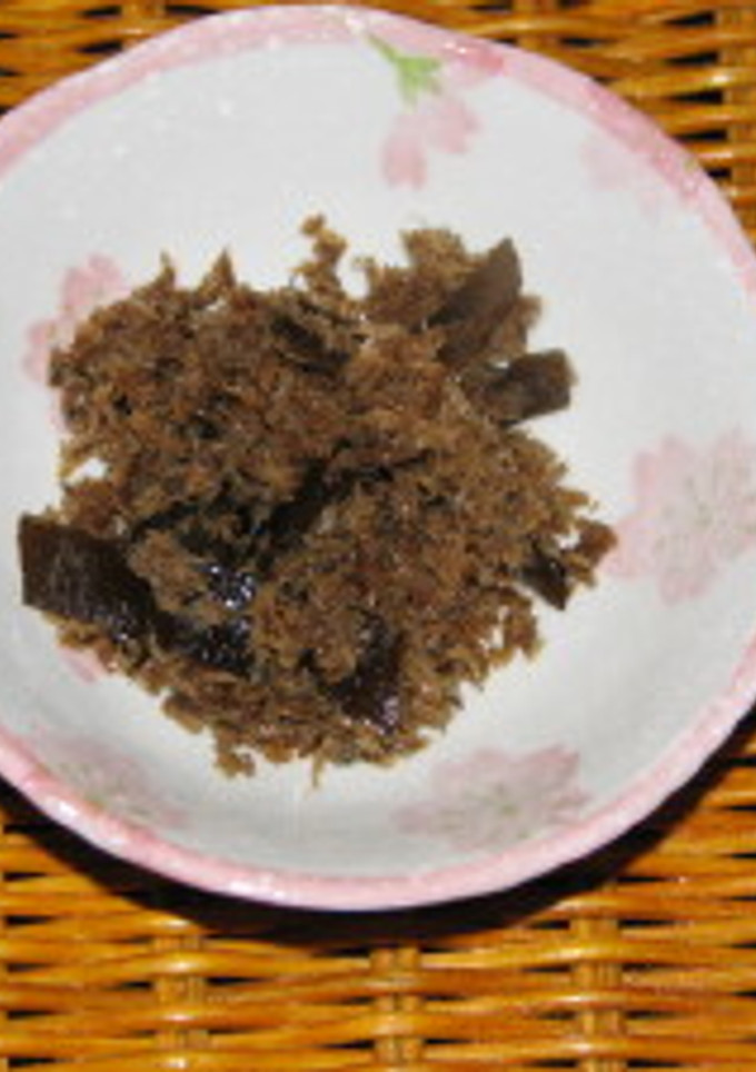 おだしをとった残りで『佃煮』-レシピのメイン写真