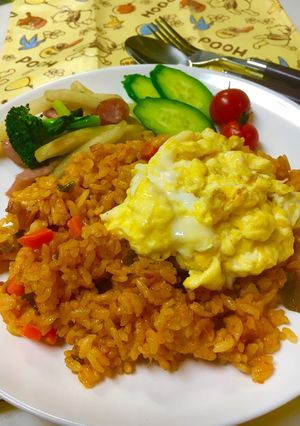 炊飯器でコク旨♬ケチャップミートライス-レシピのメイン写真