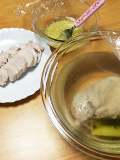 おつまみにも!鶏胸肉の柚子胡椒風味ソース-レシピのメイン写真