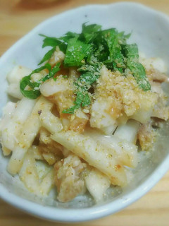 簡単!大根の梅肉サラダ-レシピのメイン写真