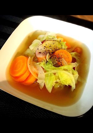 野菜たっぷりコンソメスープ-レシピのメイン写真