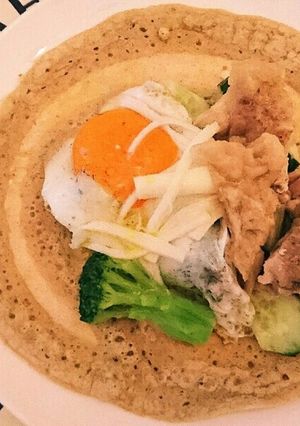 食べごたえガレット(なんちゃって)-レシピのメイン写真