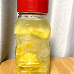 รูปของ ネーブルで果実酒！1ヶ月後が楽しみです！