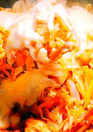 フライパンで簡単チーズタッカルビ-レシピのメイン写真