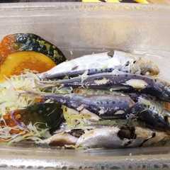 รูปของ レンチンで簡単！野菜と鰯
