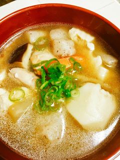 あったまる♪根菜たっぷりけんちん汁-レシピのメイン写真