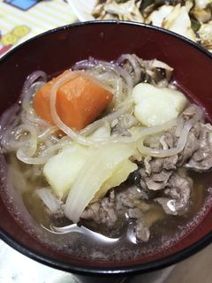 簡単肉じゃが 鍋で作る-レシピのメイン写真