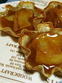 餃子の皮で簡単!タルトタタン♡-レシピのメイン写真