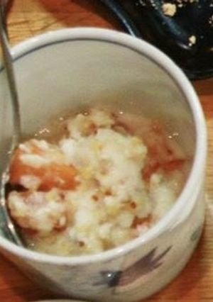 粟と甘酒と豆乳と柿のアイスクリーム-レシピのメイン写真