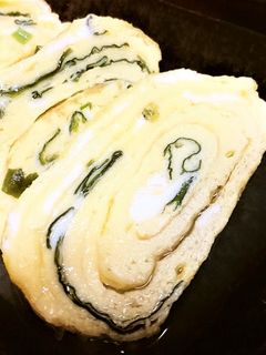 簡単★手軽に【ワカメスープだし巻き卵】-レシピのメイン写真