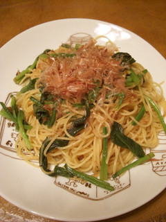 ほうれん草のペペロンチーノ-レシピのメイン写真