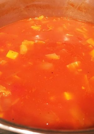 ニンニクを使わない♪トマトスープ-レシピのメイン写真