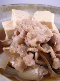 美肌☆簡単 基本の肉豆腐-レシピのメイン写真