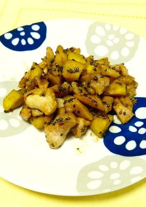 簡単！やさしい甘さ☆大学いもチキン-レシピのメイン写真