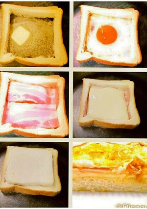 ＊朝食に。。。アレンジトースト＊-レシピのメイン写真
