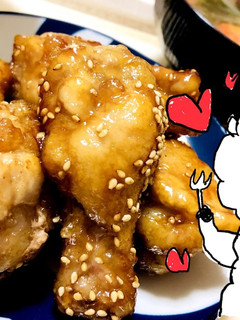 ズボラ飯★簡単手羽元(照甘煮)-レシピのメイン写真
