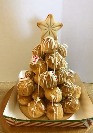 ☆クロカンブッシュ☆でクリスマス♪-レシピのメイン写真
