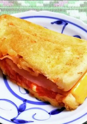チーズとトマトのトースト-レシピのメイン写真
