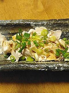茹で鶏のうにソースがけ-レシピのメイン写真