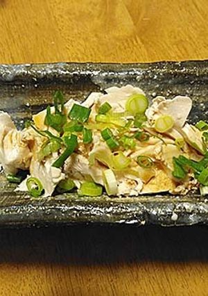 茹で鶏のうにソースがけ-レシピのメイン写真