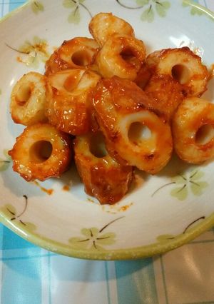 ちくわのカレーケチャップ炒め-レシピのメイン写真
